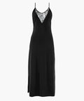 Lazy Days Langes Negligee Schwarz