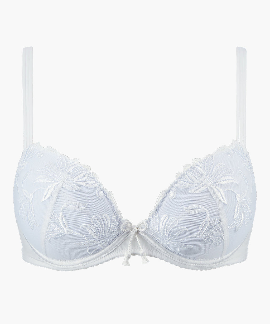 Lovessence Push-up-BH mit gepolsterten Cups, Weiß