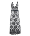 Histoire d’un Soir Langes Negligee Schwarz