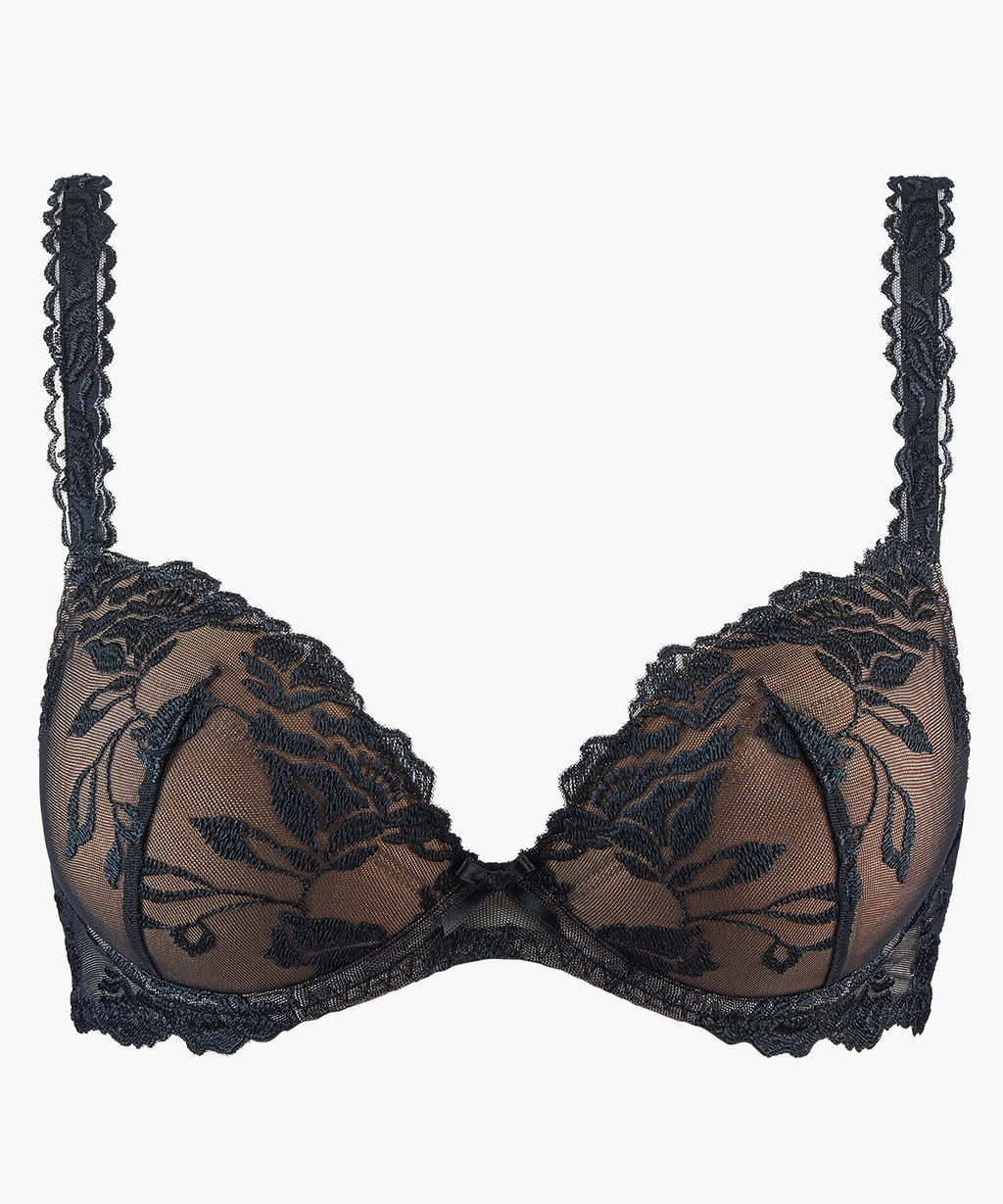 Softessence Push-up-BH mit Polstern Schwarz