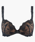 Softessence Push-up-BH mit Polstern Schwarz