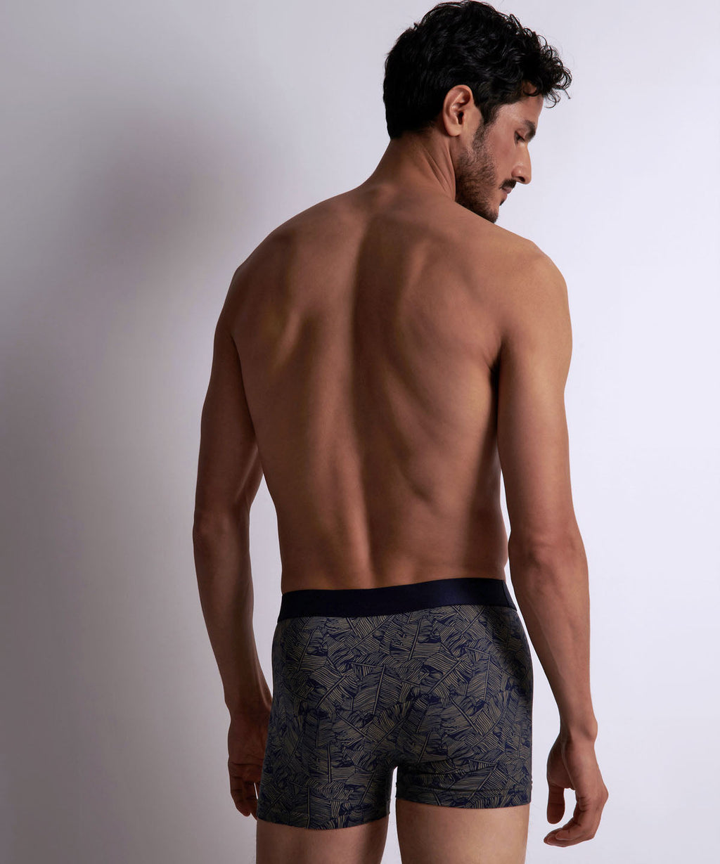 Aubade Homme Boxer homme Marine Palm