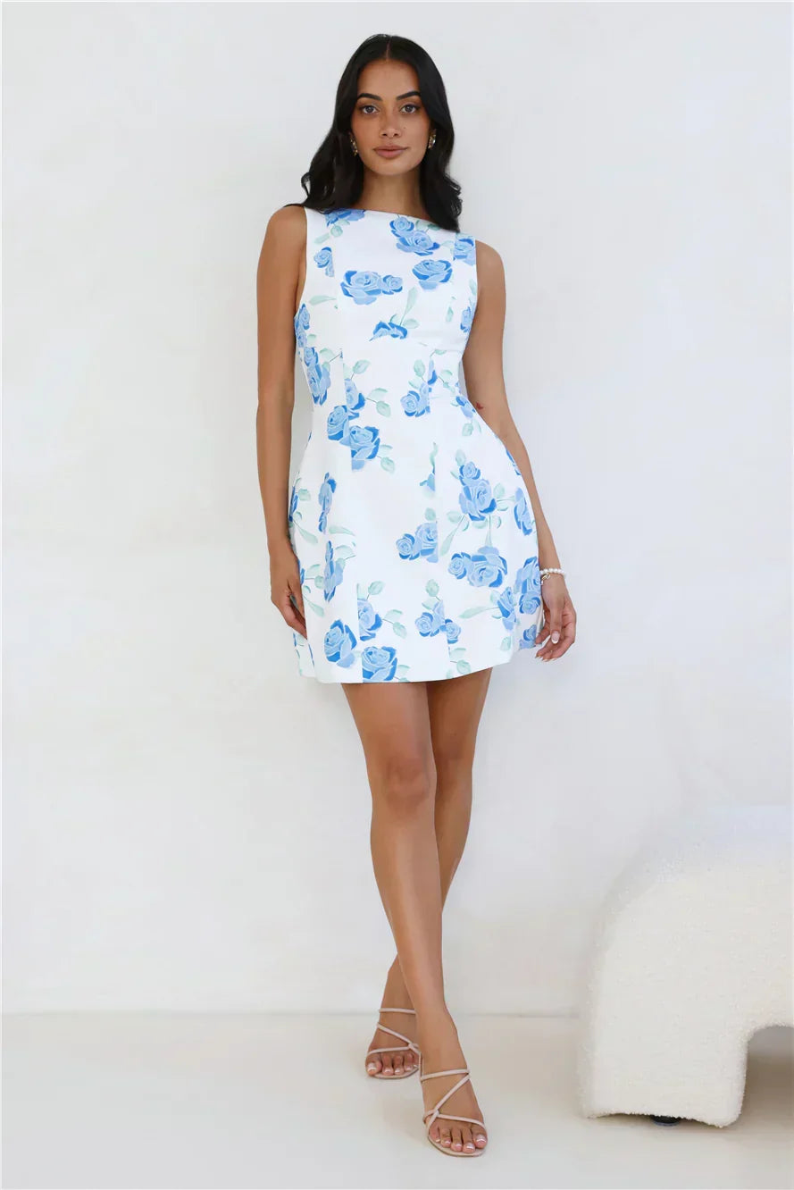 Rosy Horizon Minikleid