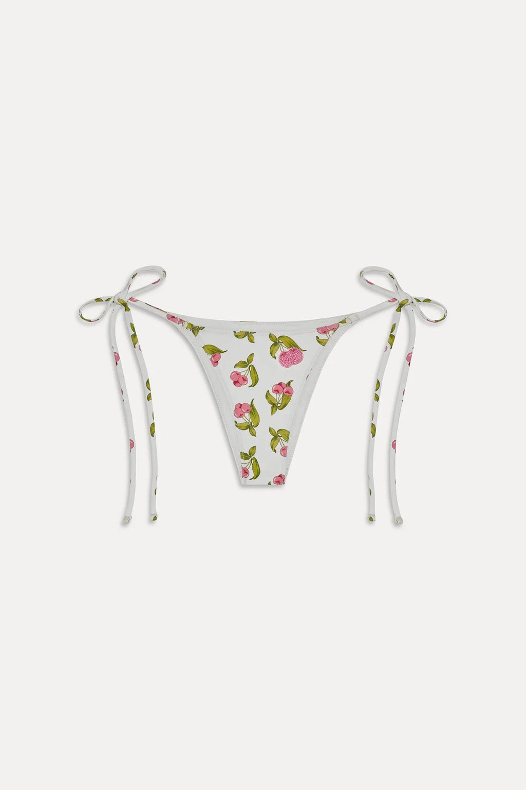 Mackenzie Beaded Cheeky Bikini Bottom - Cherry Picked