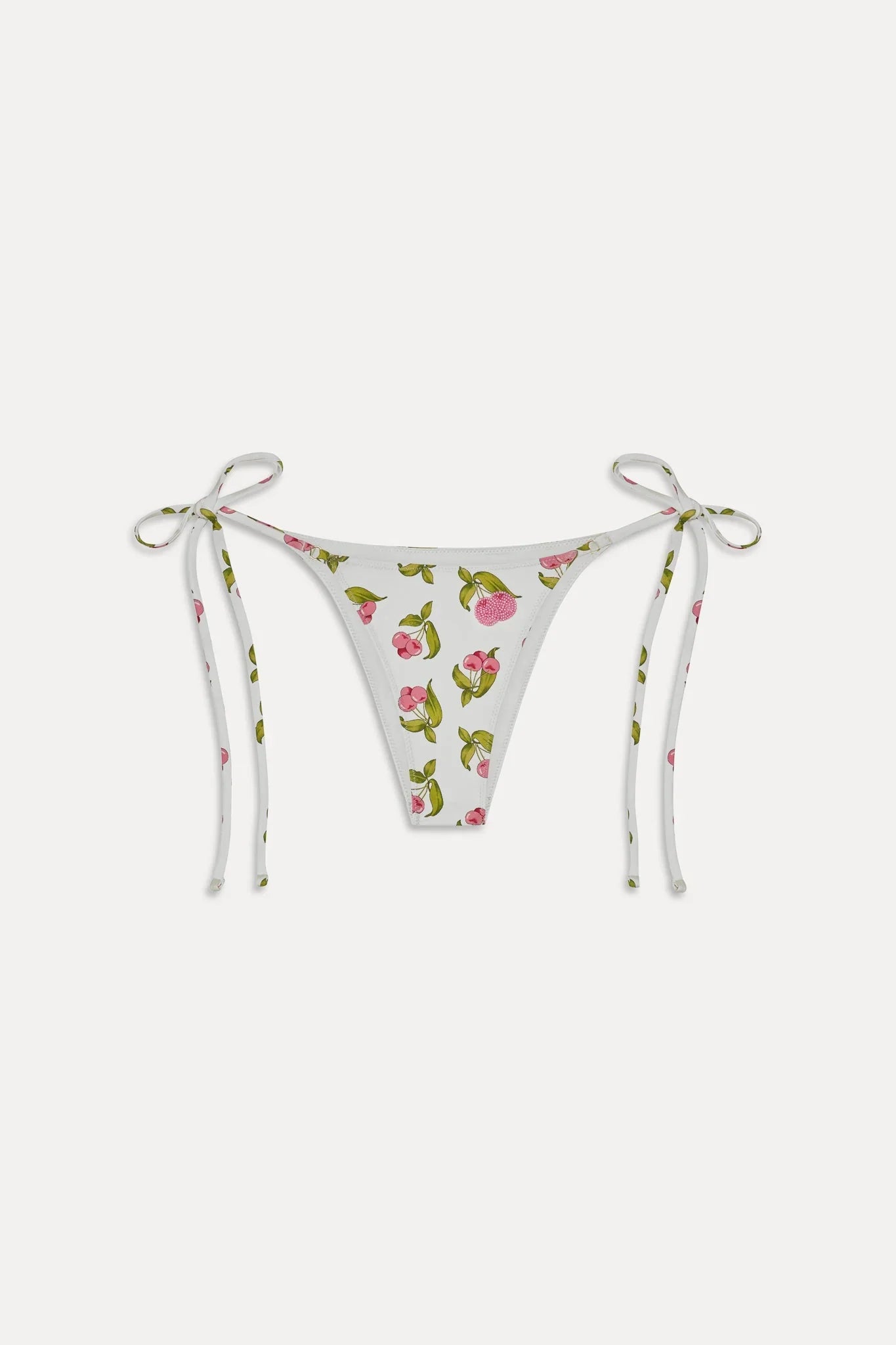 Mackenzie Beaded Cheeky Bikini Bottom - Cherry Picked
