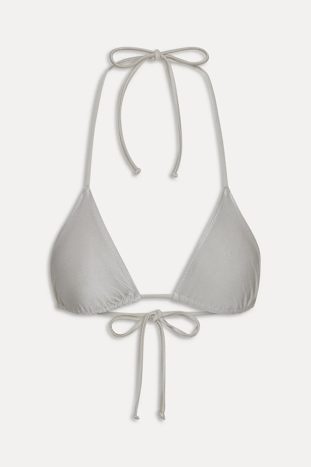x JENNIE Nick Satin Bikini Top - Moon