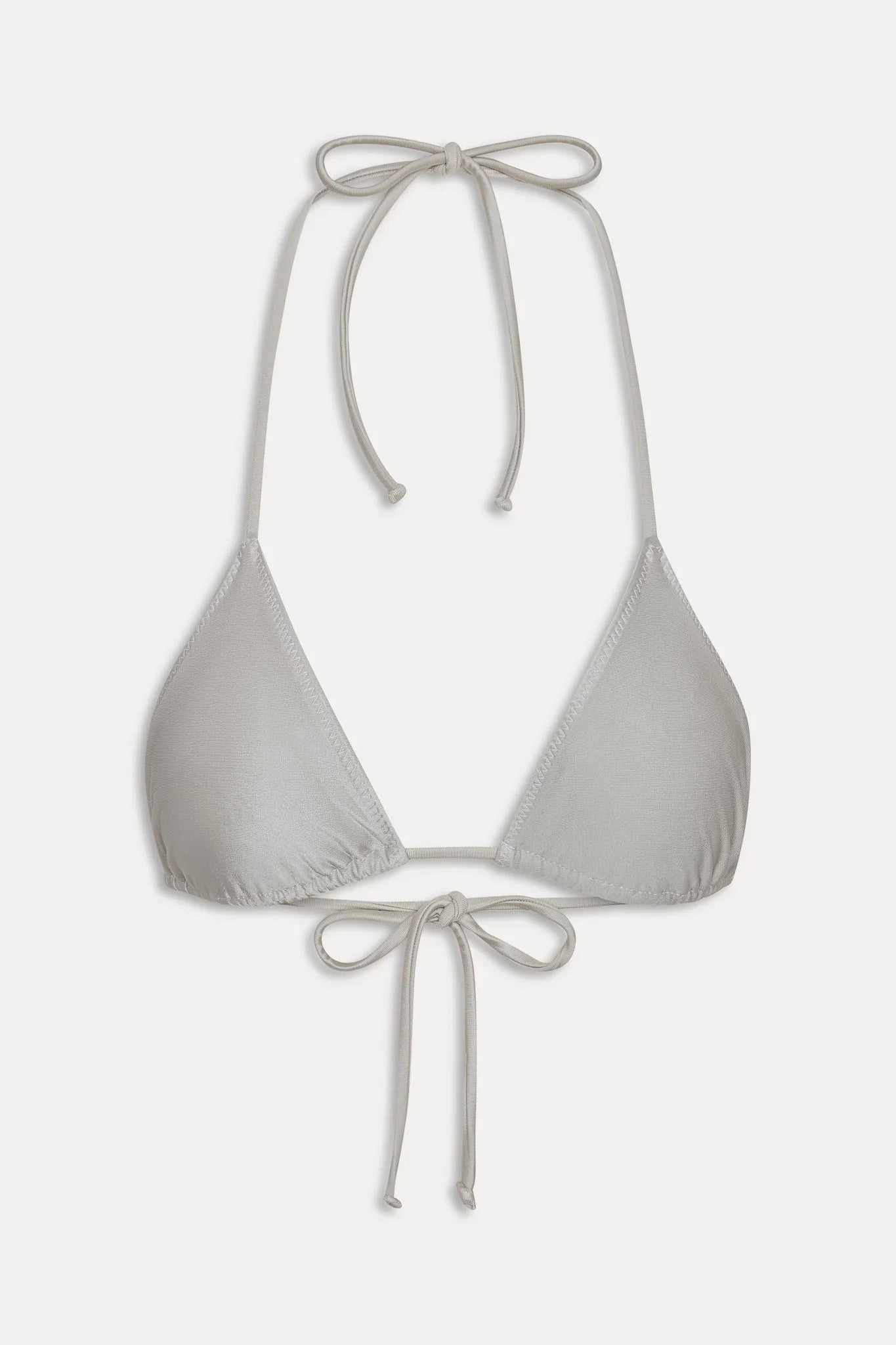 x JENNIE Nick Satin Bikini Top - Moon