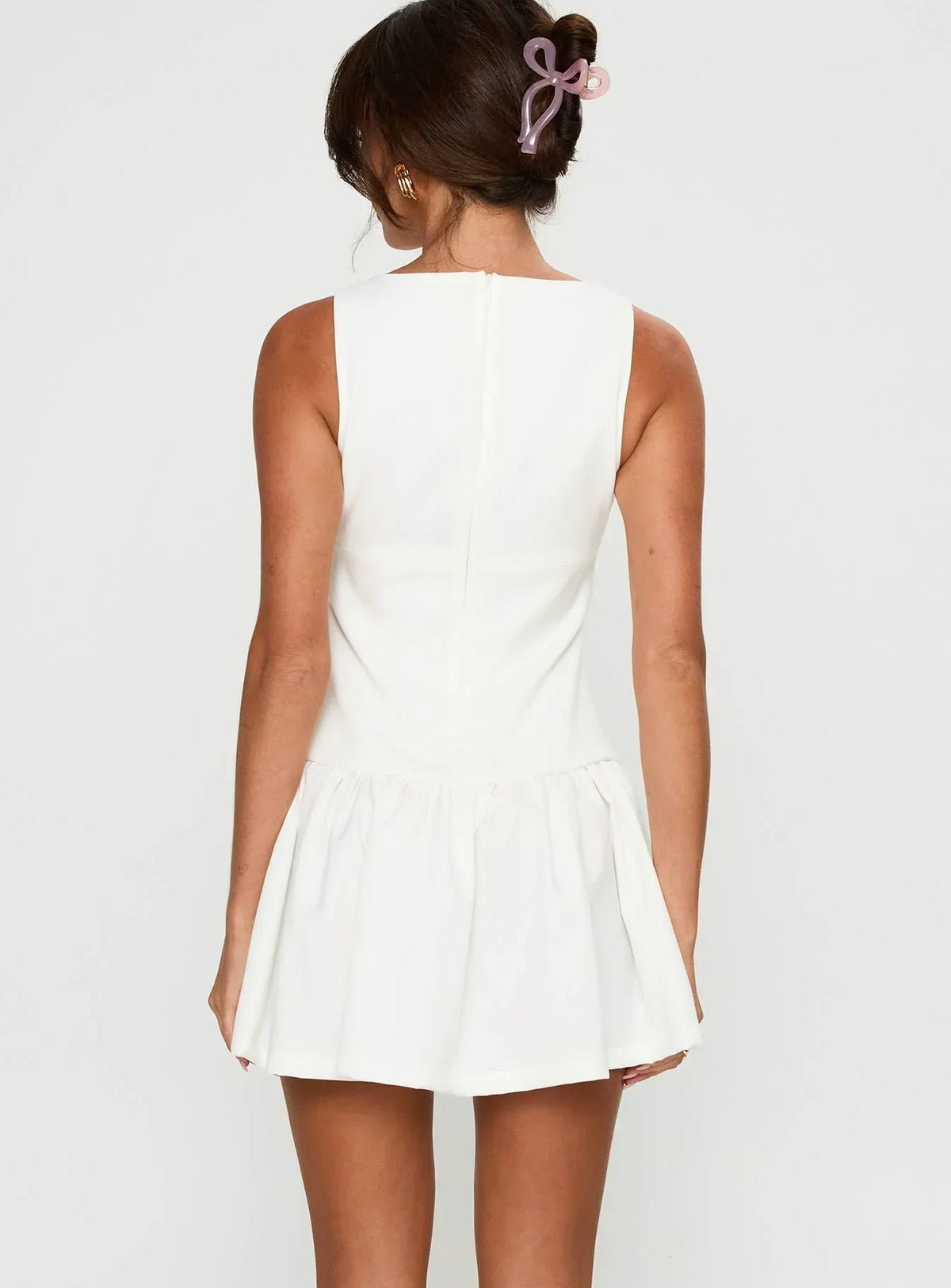 Milienne Minikleid Weiß