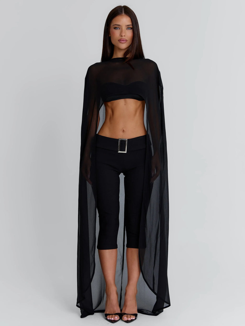 Karley Crop Top Black