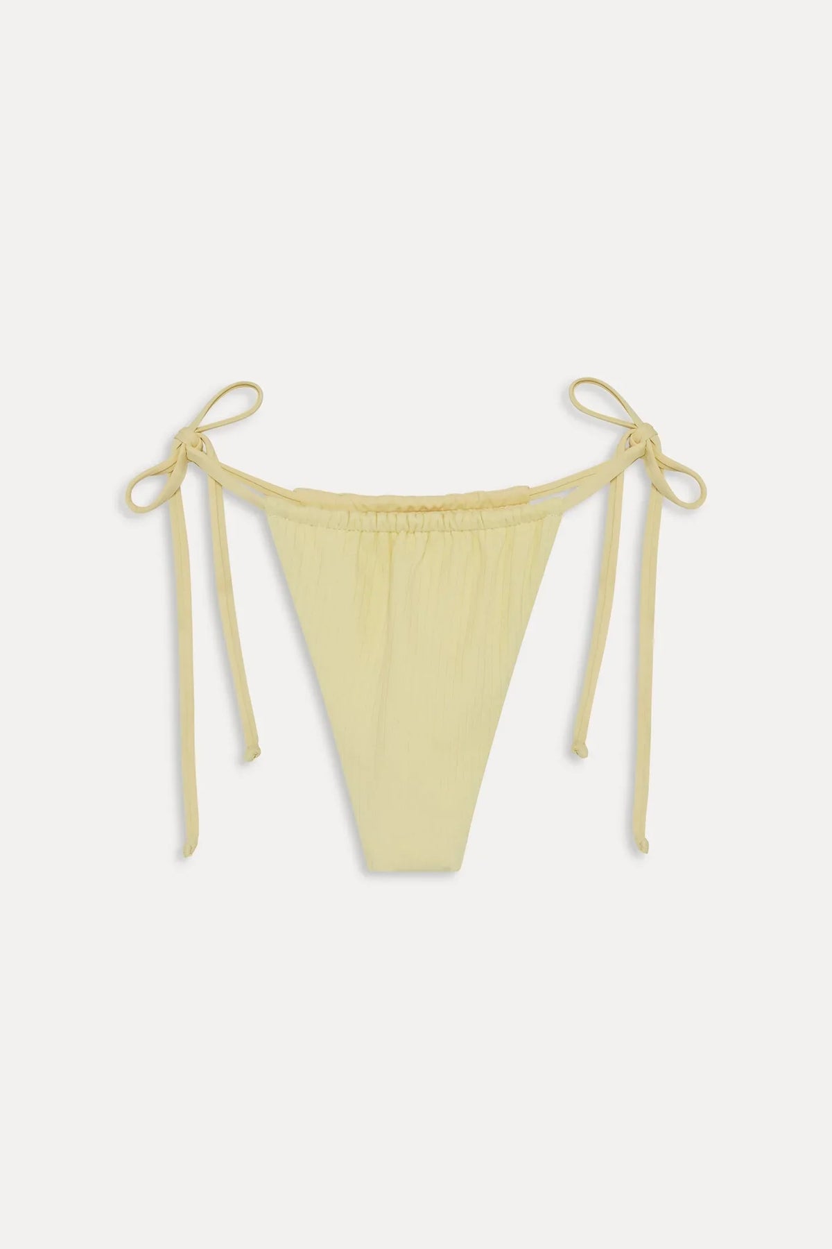 x JENNIE Tia Ribbed Bikini Bottom - Honeycomb