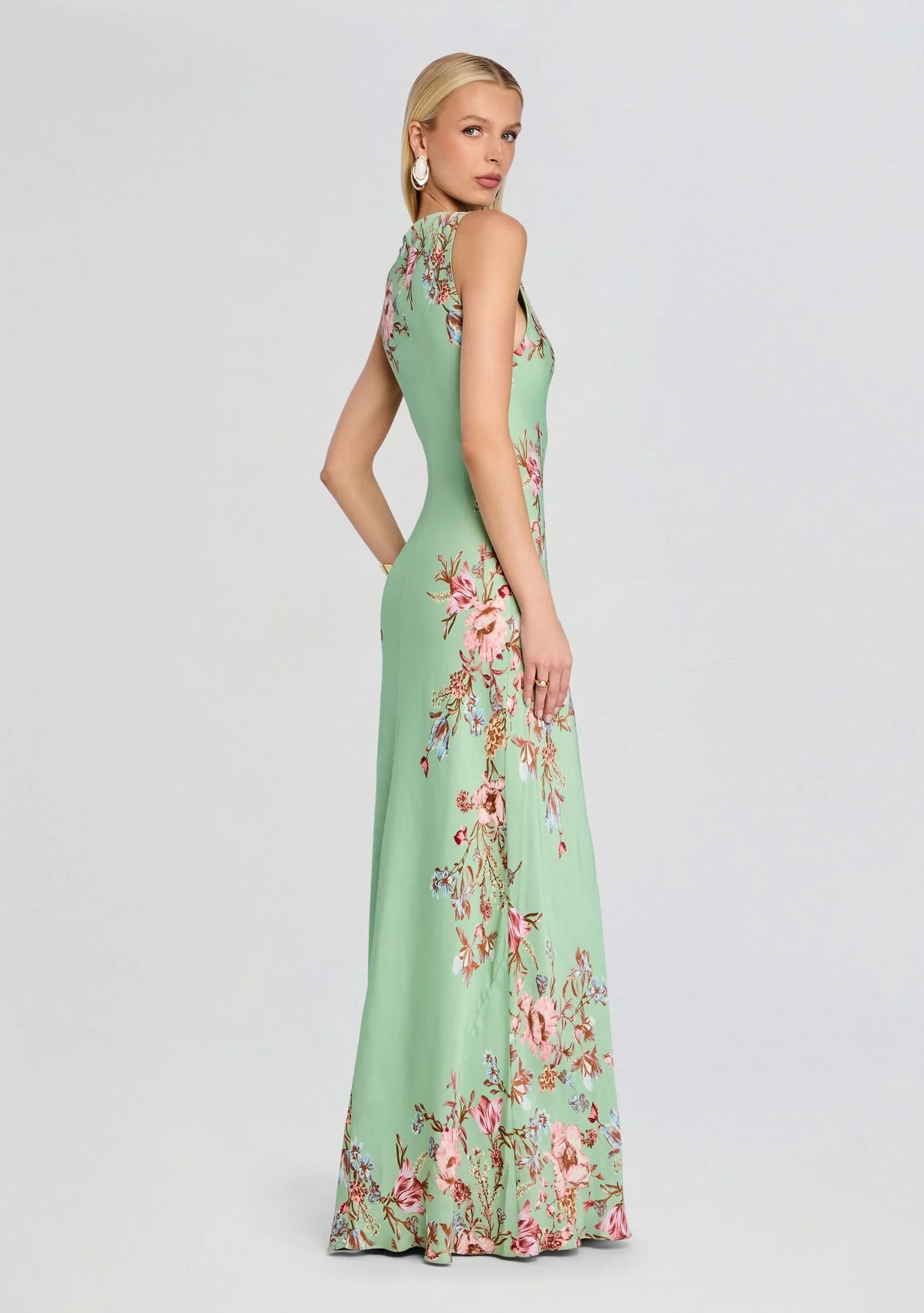 Ezra Bias Maxi Dress