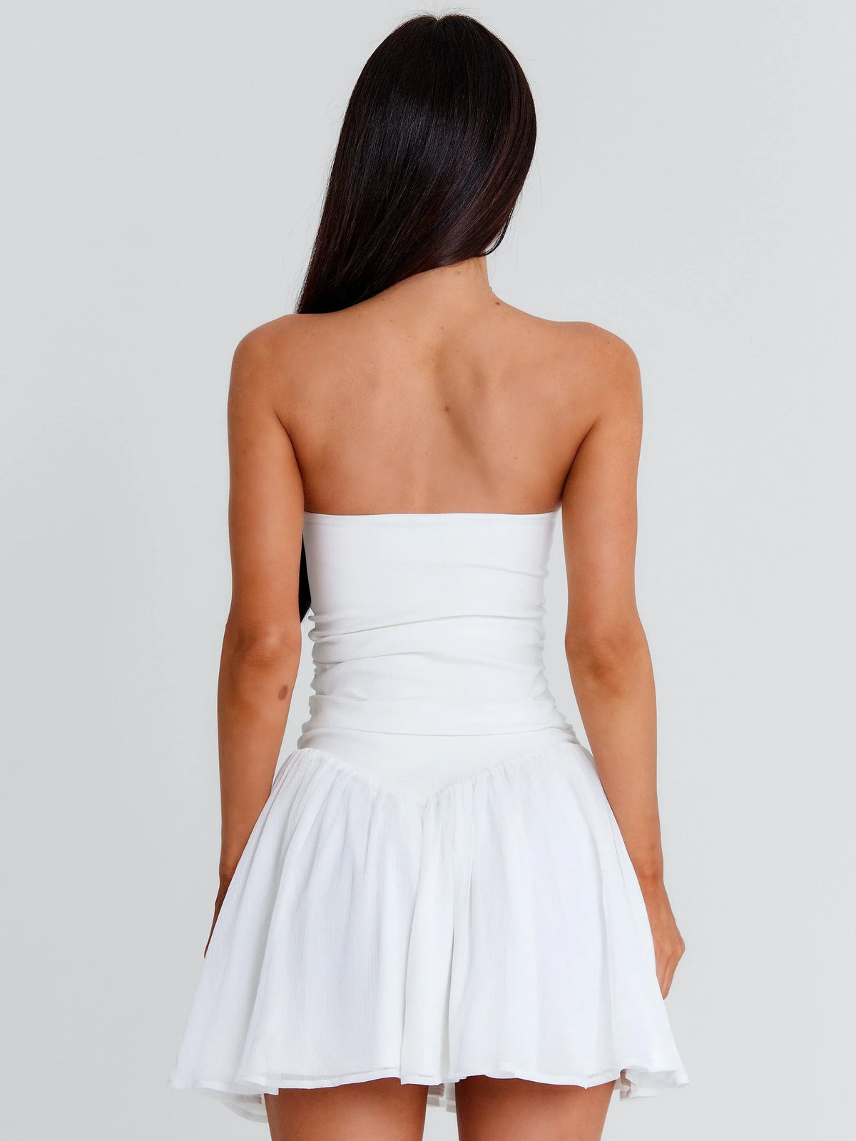 Zariah Minikleid Weiß