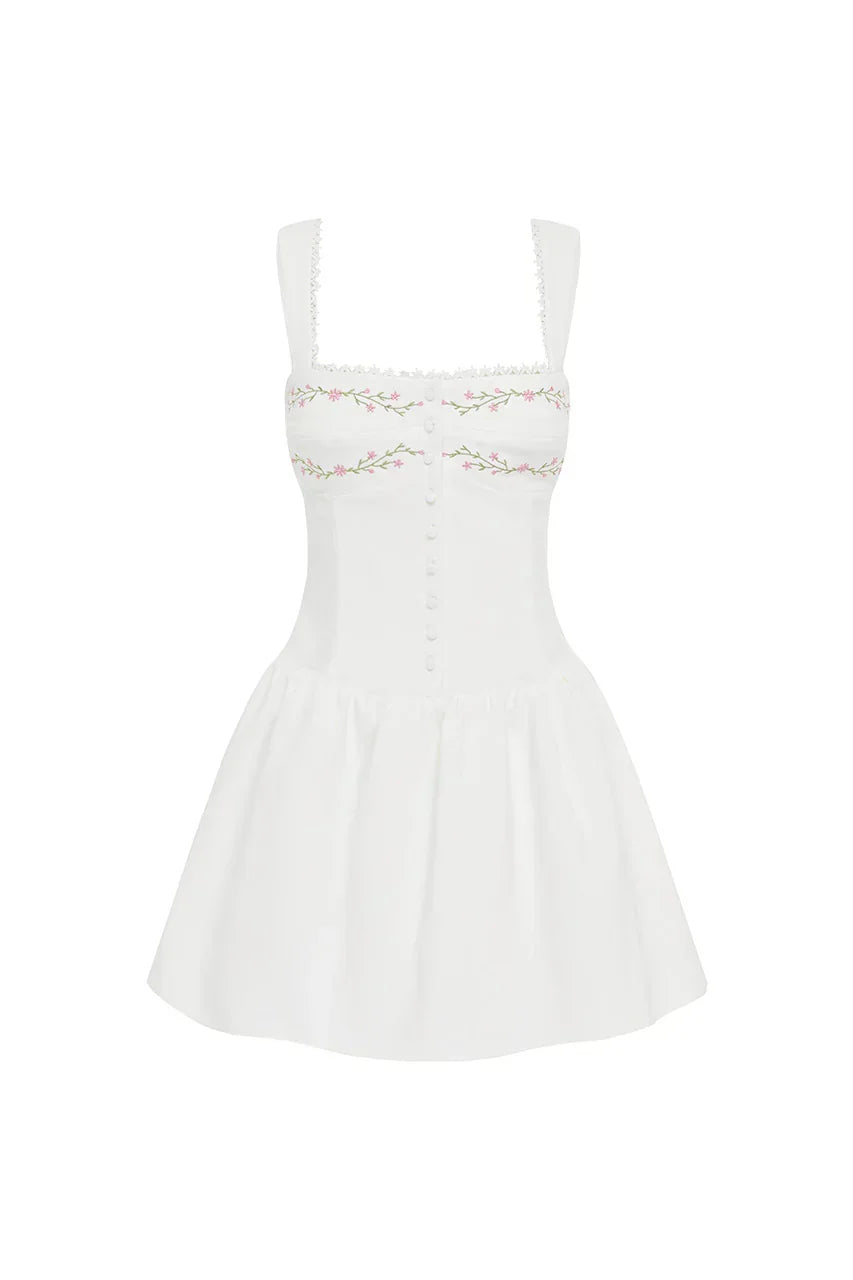 SARLEEN MINIKLEID – WEISS