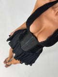 Mon Amour Minikleid Schwarz