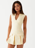 Cassia Minikleid - Gelb