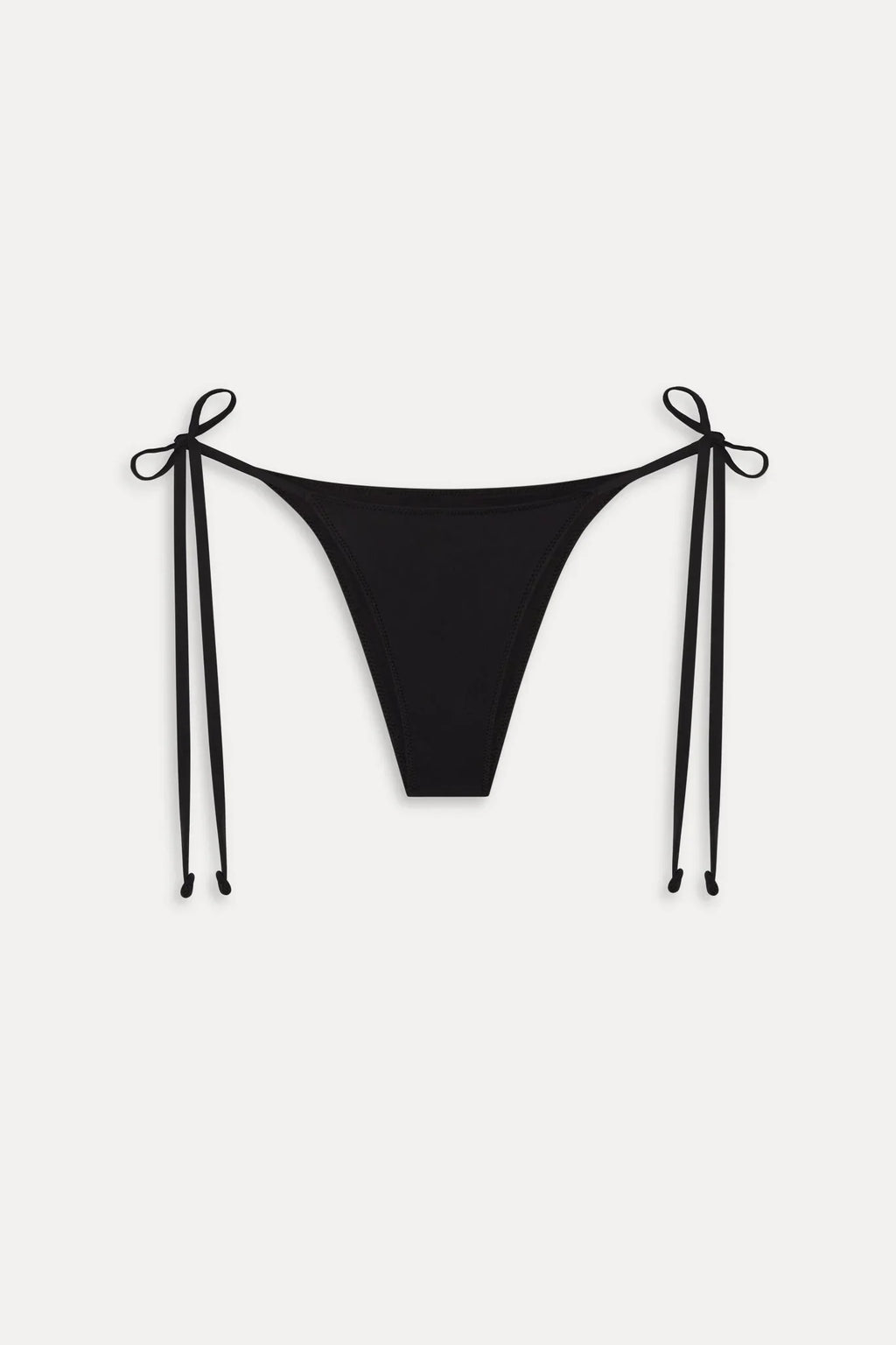 Mackenzie Cheeky String Bikini Bottom - Black